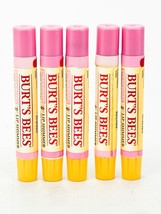 Burts Bees Strawberry Lip Shimmer 0.09oz Lot of 5 Pink - £21.91 GBP