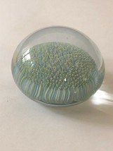 Vintage Murano Italy Glass Millefiori Paperweight - presse papier - $94.61