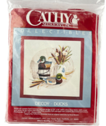 Cathy Needlecraft Crewel Embroidery Decoy Ducks Kit 0519 - $29.69