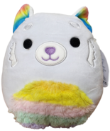 Squishmallow Priya 8 Inch Pastel Rainbow Belly Panda Rainbow Belly Ears ... - £15.31 GBP