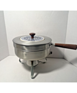 Vintage B. W. BUENILUM ALUMINUM CHAFFING DISH PAN w/lid &amp; Stand - $638.10 MXN