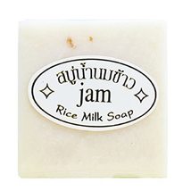 Thailand Jasmine Rice Milk Soap Original Handmade Gluta Collagen White M... - $2.96