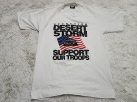 VTG 90s Operation Desert Storm Middle East Support Our Troops Tank M T-Shirt - £6.31 GBP