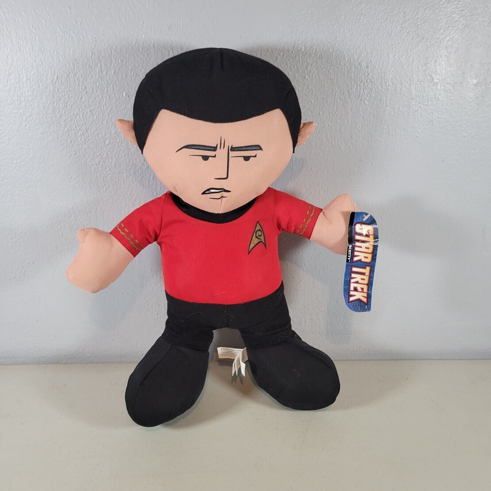 Star Trek Plush Scotty Doll Toy Factory 14.5" Tall With Tags Toy Factory - $13.98