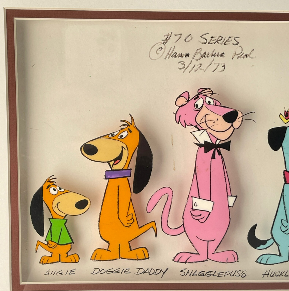 "Yogi Bear" Hanna-Barbera 1973 "Grand Relationship" Production Animation Cell... Item image 8