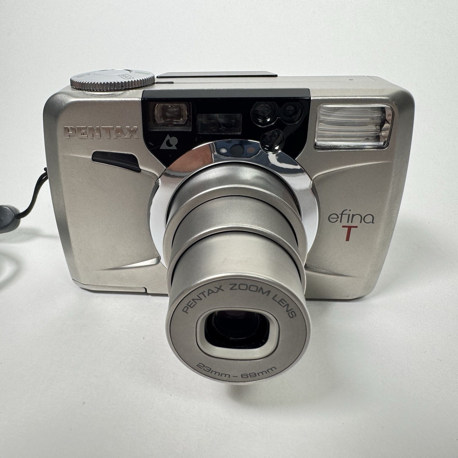 Pentax Efina T Point & Shoot AF APS Film Camera 23-69mm + New Battery EUC Item image 3