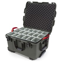 Nanuk 960 Waterproof Hard Case with Wheels and Padded Divider- Olive - $741.99