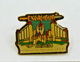 Excalibur Las Vegas Nevada Casino Hotel Collectible Pin Pinback Travel Souvenir - £13.33 GBP