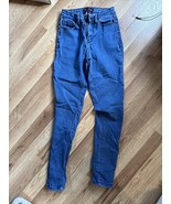 YMI Juniors Size 3 / 26 Skinny High Rise Pockets Denim Blue Jeans - $10.94 CAD
