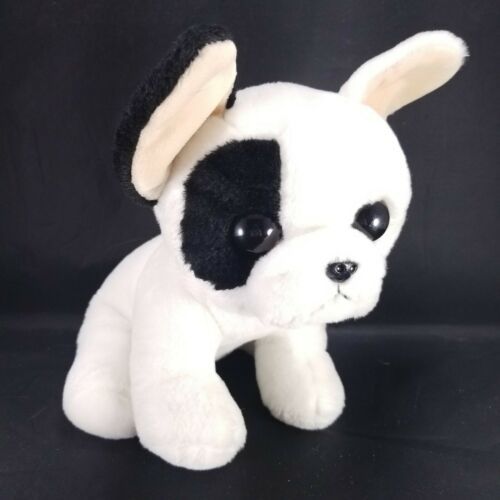 Ty Beanie Babies Velvety Marcel French Bulldog Stuffed Animal Plush Black White