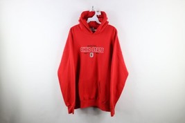 Vintage 90s Mens XL Faded Spell Out Ohio State University Hoodie Sweatsh... - £47.27 GBP