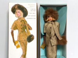 2001 Gold ‘n Glamour Mattel Barbie 1965 Doll and Fashion Reproduction #54185 - £65.72 GBP