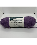 Vintage Skein Mary Maxim Country Heathers Starlette Yarn 4 ply Worsted P... - £9.16 GBP