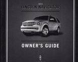 2012 Lincoln Navigator Owner Manual [Paperback] unknown author - $55.86
