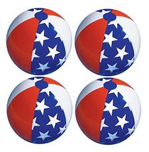 Swimline 22&quot; Americana Series Beach Ball American Patriotic Beach Ball 4th of Ju - £10.41 GBP