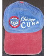 AMERICAN NEEDLE COPPERSTOWN COLLECTION BLUE &amp; RED CHICAGO CUBS BASEBALL ... - £13.97 GBP