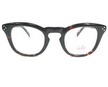 Ale by Alessandra Eyeglasses Frames 618-1 Carey Gato Ojo Grueso Borde 46... - $32.35