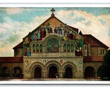 Commemorativo Chiesa Stanford Università California Ca Unp Wb Cartolina G18 - $4.04