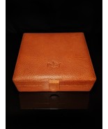 Tan  Leather Cigar  Humidor  Made in Spain NIB - $2,664.41 MXN