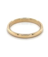 2.8mm Wedding Band Ring REAL Solid 14k Yellow Gold 2.8g Size 8.75 - $321.44