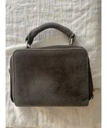 Urban Outfitters Grey Velvet Box Crossbody/clutch Purse - $26.06 CAD
