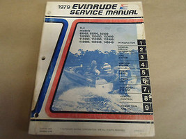 1979 Evinrude Servizio Riparazione Negozio Manuale V-4 Modelli V4 OEM Bo... - $130.00