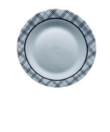 Royal Norfolk Black/White Plaid Dinner/Serving Plate 10.5”. - $285.26 MXN