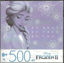 NEW SEALED 2019 Frozen II Elsa 500 Piece Puzzle by Cardinal - $10.88