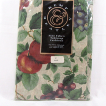 Kemp &amp; Beatley Sonoma Fruit Multicolor 90-inch Round Tablecloth - £29.81 GBP