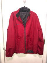 Swiss Tech Full Zip Lightly Filled Red Puffer Jacket Mens SZ Large - $11.87