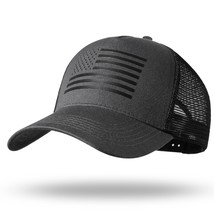 American Flag Trucker Hat - Snapback Hat, Baseball Cap For Men Women - Breathabl - £26.54 GBP
