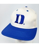 Vintage DUKE University Blue Devils Logo NCAA Snapback Cap Hat - $379.83 MXN