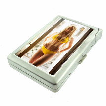 Ukraine Pin Up Girls D1 100&#39;s Size Cigarette Case with Built in Lighter Wallet - £16.25 GBP