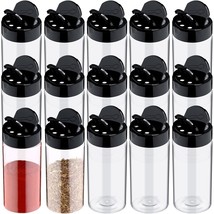 40 Pack Plastic Spice Jar With Shaker Plastic Seasoning Containers 3.5 Oz Plasti - $44.99