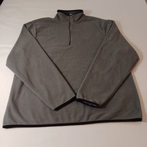 Old Navy Brano 1/4 Zip Men&#39;s Gray Pullover Sweatshirt Long Sleeve Size L... - €11,85 EUR