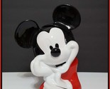 NEW RARE Williams Sonoma Disney Mickey Mouse Cookie Jar 9&quot; x 12&quot; Stoneware - £82.95 GBP