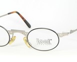 Look Occhiali Mod. 1360 137 Schwarz/Silber Brille 40-25-136mm Italien - $86.23