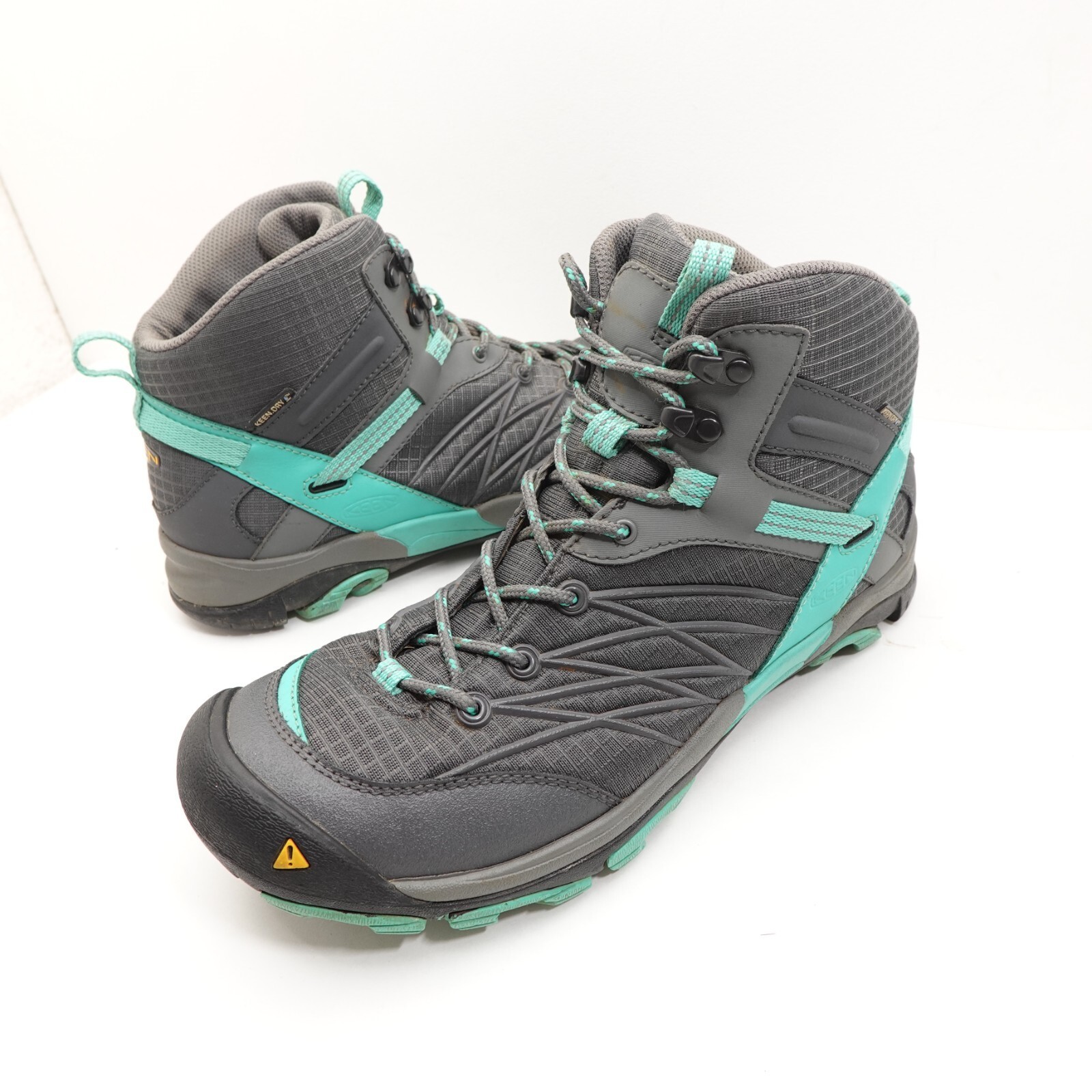 Keen Dry Marshall Mid Hiking Boots Womens 9.5 Waterproof Magnet Gray Poo... - $35.99