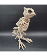 Crazy Bonez Owl Bird Skeleton Halloween Holiday Home Decoration Tilting ... - $19.79