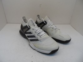 Adidas Men&#39;s Adizero Ubersonic 2 White Black Athletic Shoe CQ1721 Size 14M - £34.16 GBP