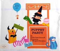 Puppet Party by Goldie Taub Chernoff &amp; Margaret Hartelius / 1971 - £1.79 GBP