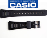  Casio  Watch Band 19mm Black Strap Rubber  W-71 W-71MV  W-86 - £13.61 GBP