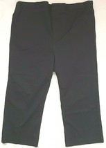 Gap Maternity Womens Capri Pants Size 0 Reg Black Cotton Blend AdjustableWaist   - £9.42 GBP