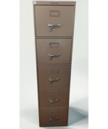 1963 Shaw Walker Automatic File 5 Drawer 38&quot; Metal Filing Cabinet RARE - £716.76 GBP