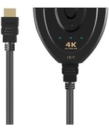 HDMI Splitter Advanced 3 in 1 Out HDMI Splitter for 4K, 1080P, 3D Devices - $285.40 MXN