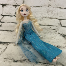 Hasbro Disney Frozen Elsa Doll In Dress Blue - $11.88
