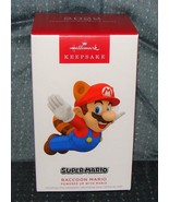 Hallmark Keepsake 2022 SuperMario Racoon Mario Powered Up With Mario NEW... - $28.90