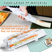 Japanese Roller Rice Mold Plastic Bazooka Vegetable Meat Rolling Too - £12.35 GBP+