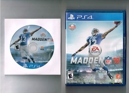 Madden NFL 16 PS4 Game PlayStation 4 Disc and Case - £11.43 GBP