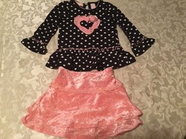 Girl-Lot of 2-Size 18 mo.Kids Headquarters top-Koala Kids pink skirt-Easter - $13.95
